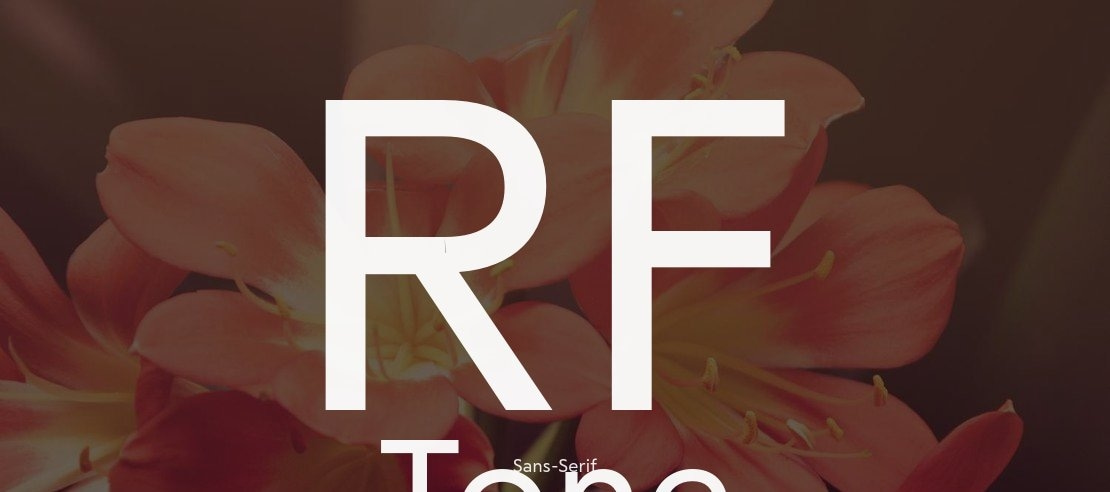 RF Tone Font Family