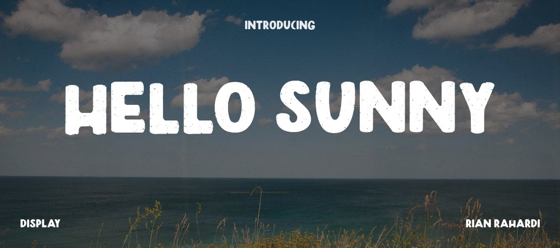 Hello Sunny Font