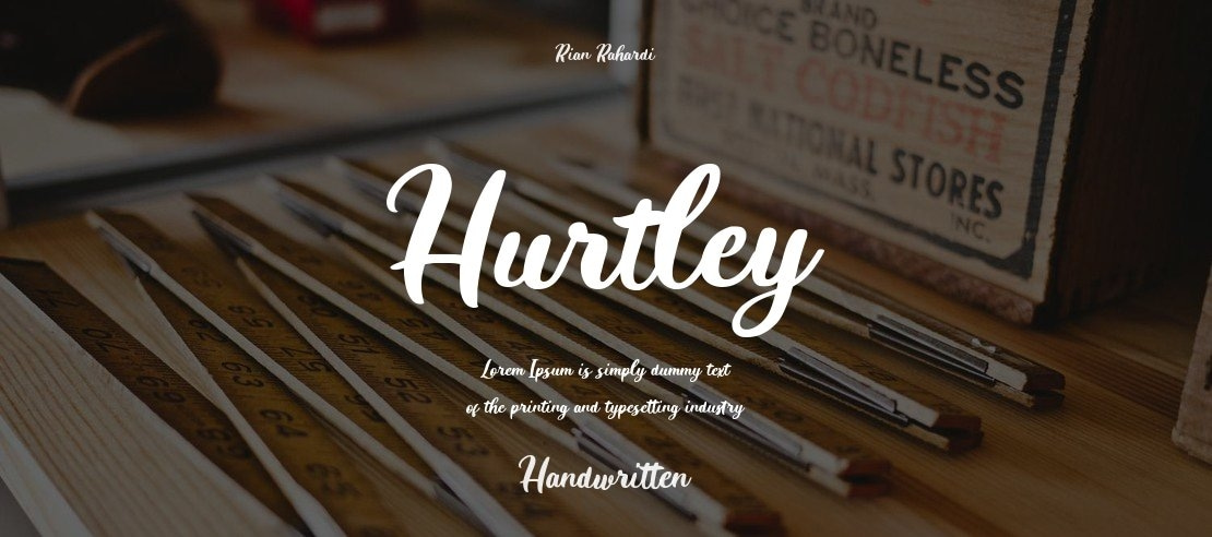 Hurtley Font