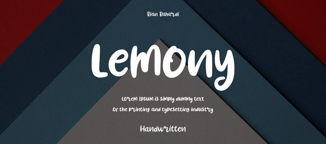 Lemony Font