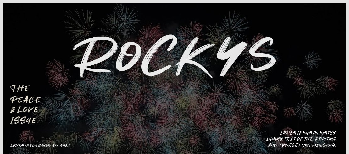 Rockys Font