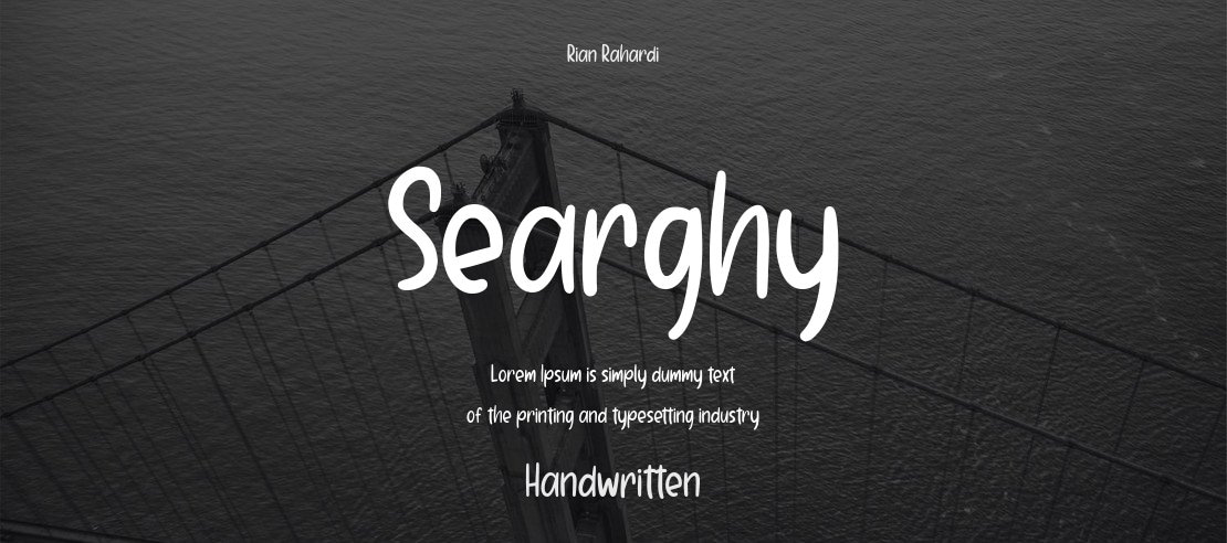 Searghy Font