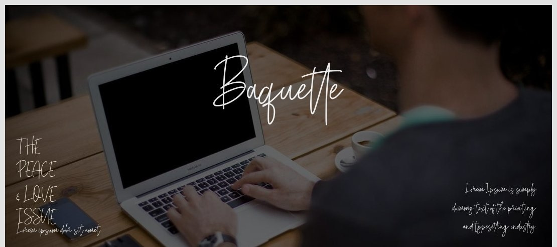 Baquette Font
