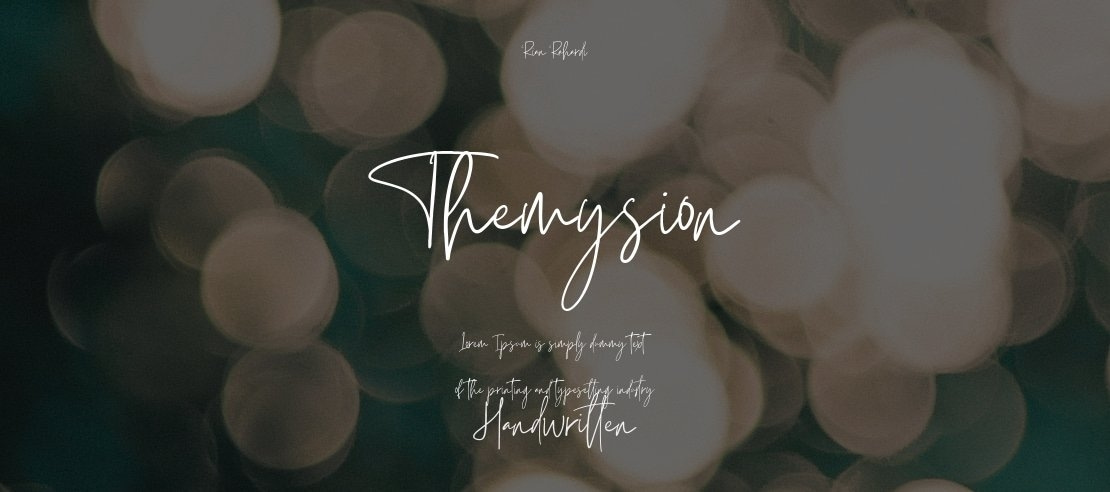 Themysion Font