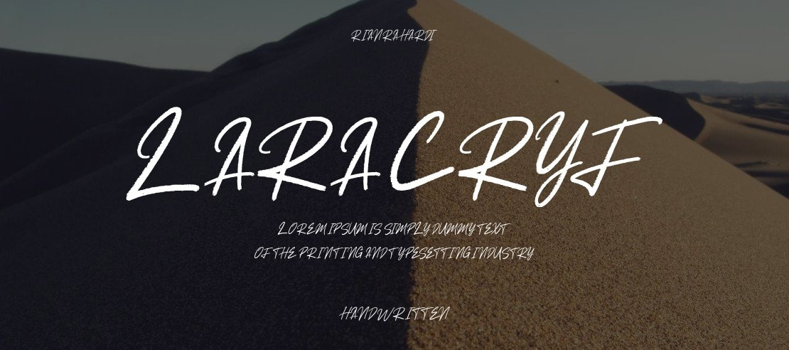 Laracryf Font
