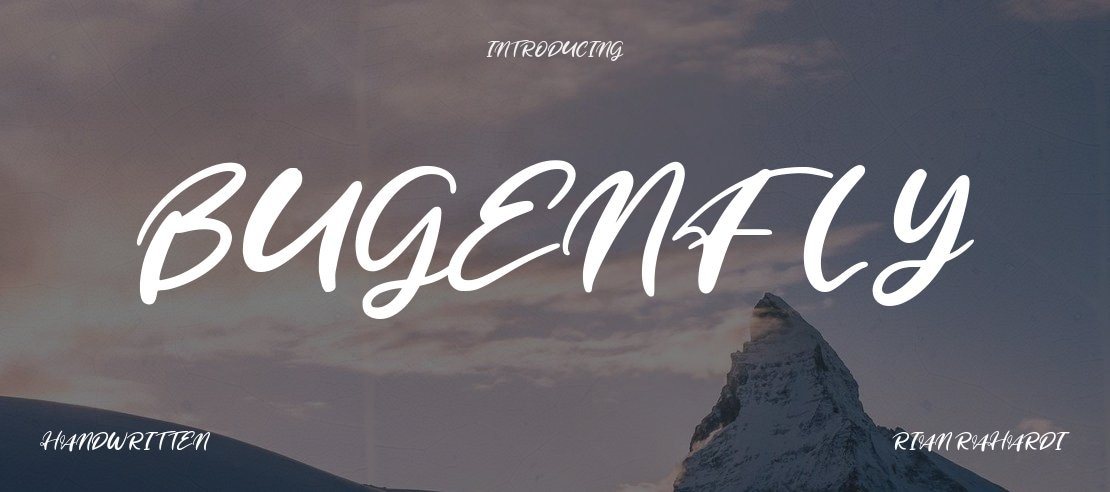 Bugenfly Font