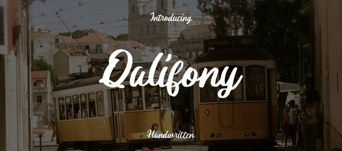 Qalifony Font