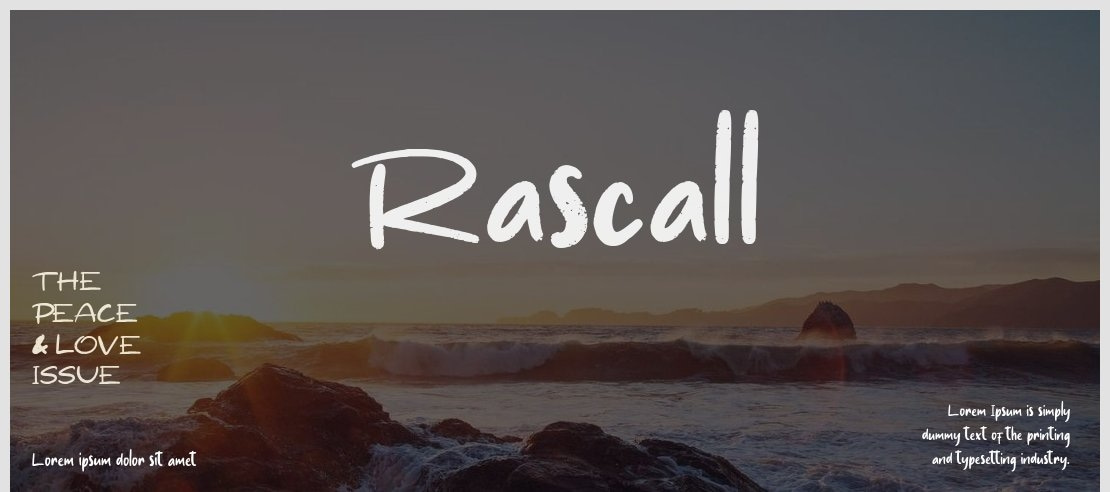 Rascall Font