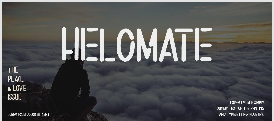 Helomate Font