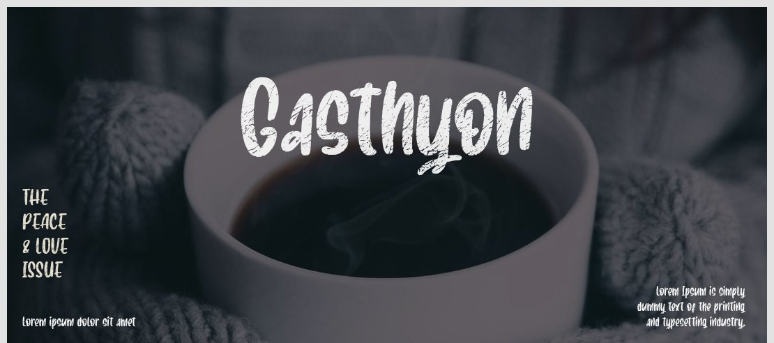 Gasthyon Font