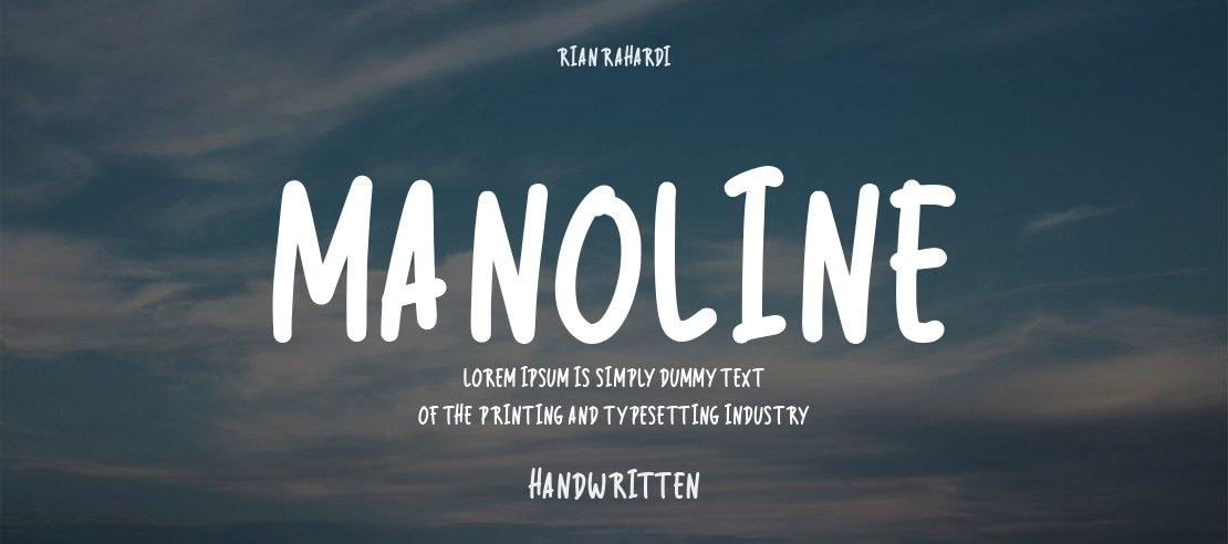 Manoline Font