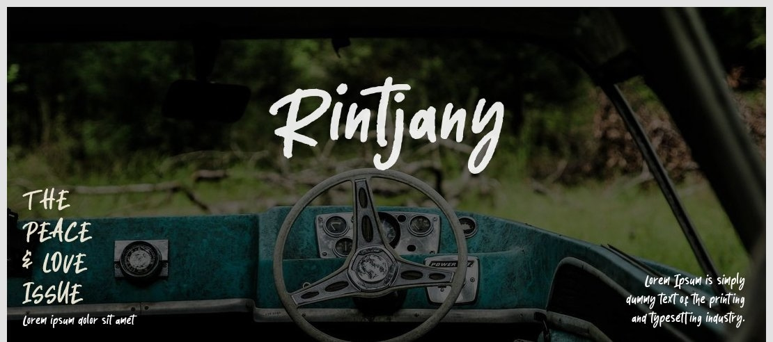 Rintjany Font