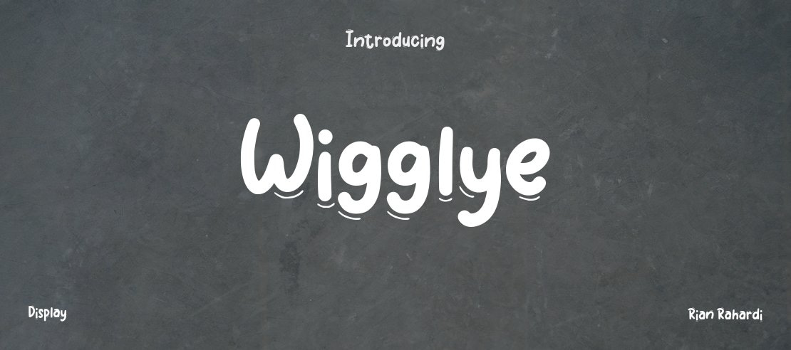 Wigglye Font