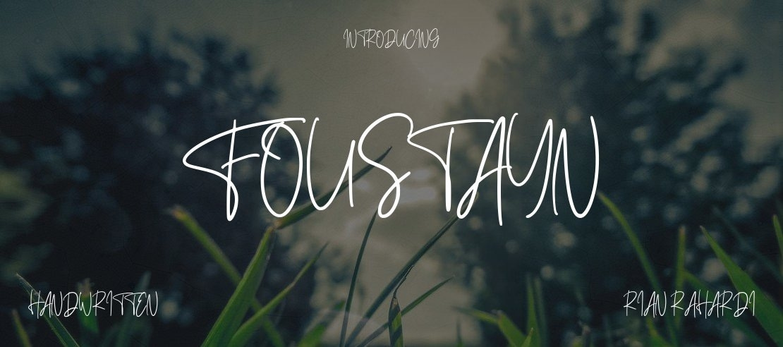 Foustayn Font