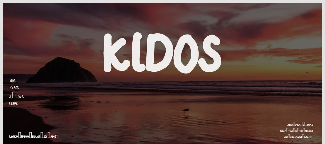 Kidos Font