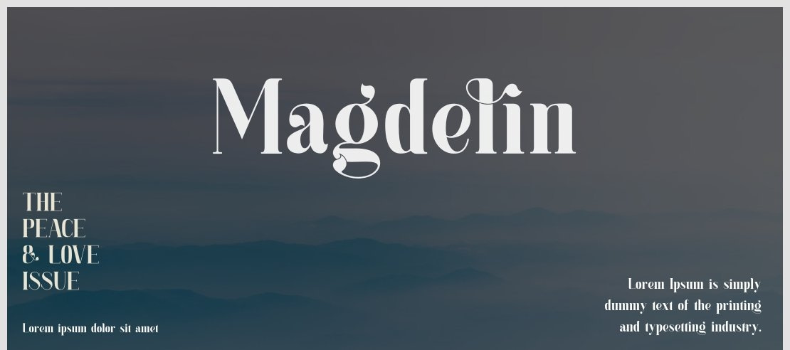 Magdelin Font