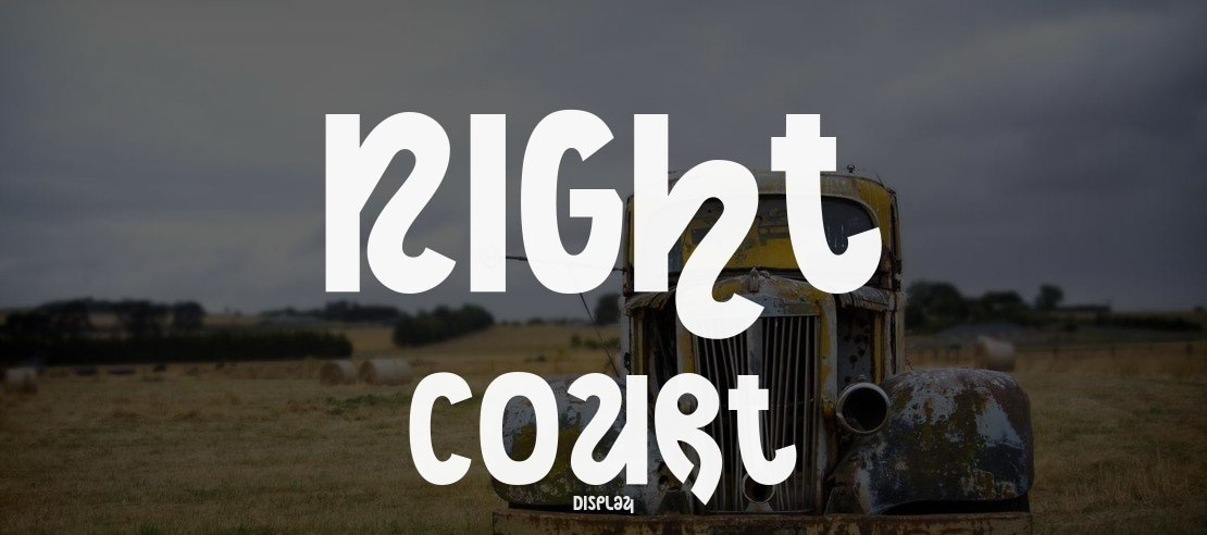 Night Court Font
