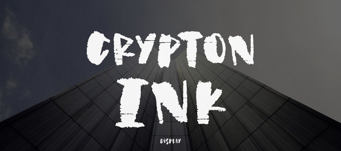 Crypton Ink Font