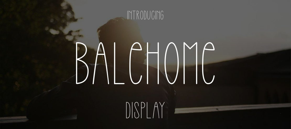 BALEHOME Font