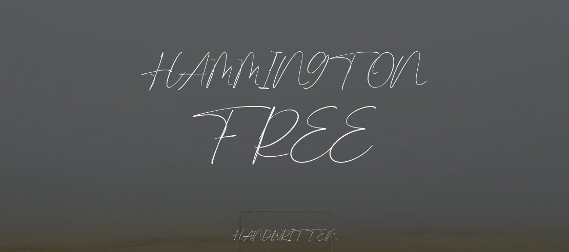 Hammington Free Font