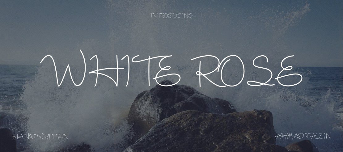 White Rose Font