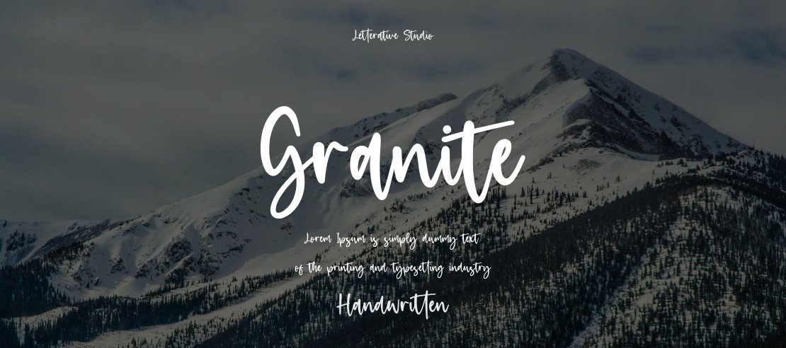 Granite Font