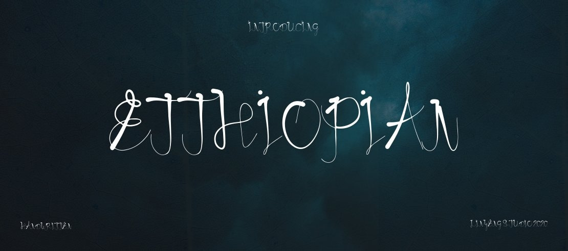 Etthiopian Font