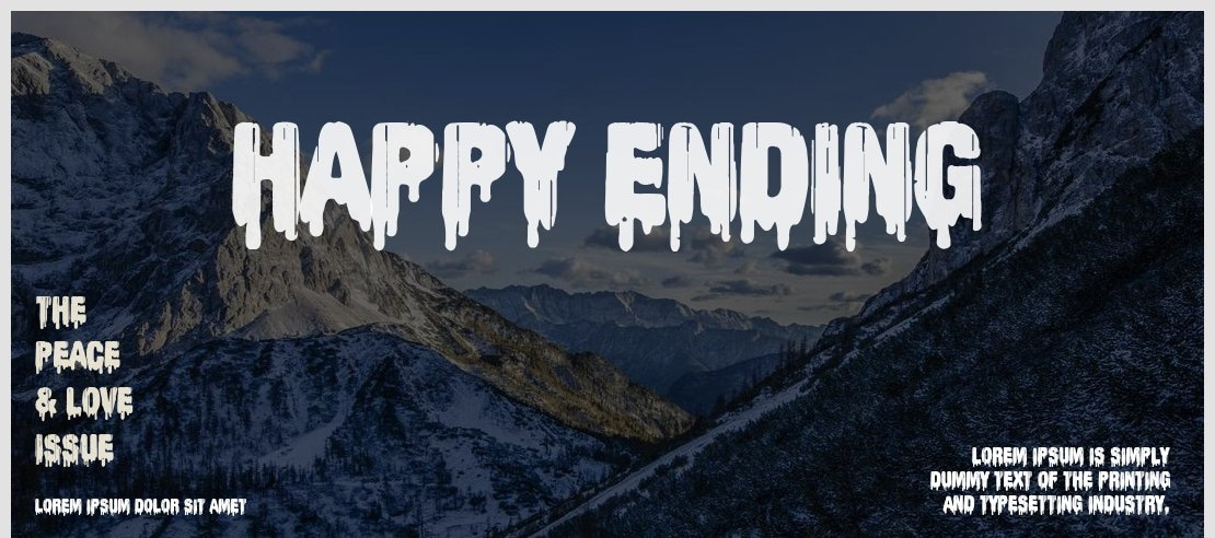 Happy Ending Font