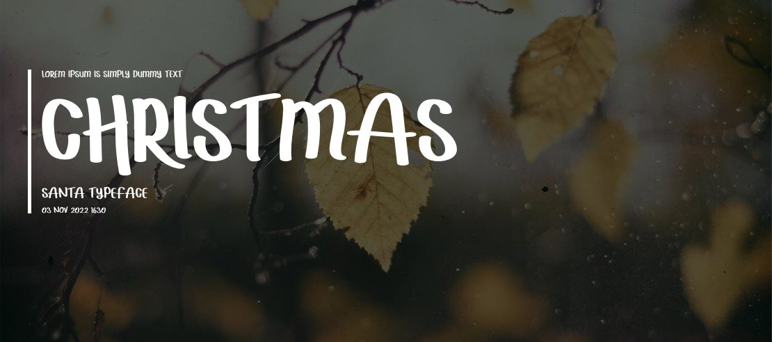 Christmas Santa Font