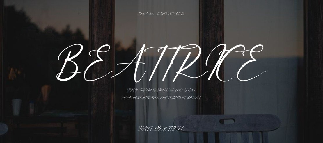 Beattrice Font Family