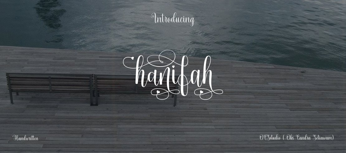 hanifah Font