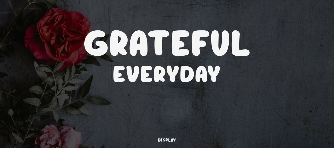Grateful Everyday Font