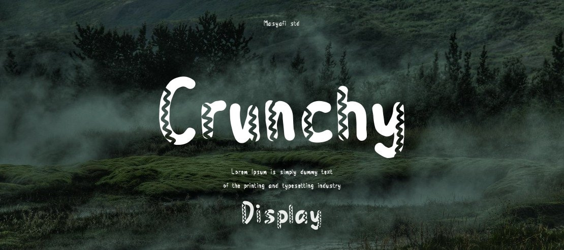 Crunchy Font