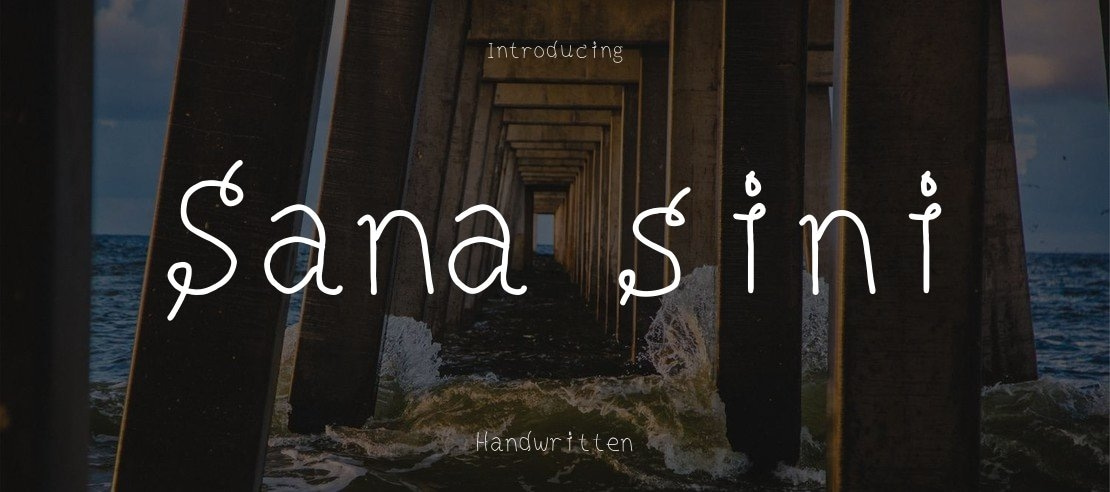 Sana sini Font