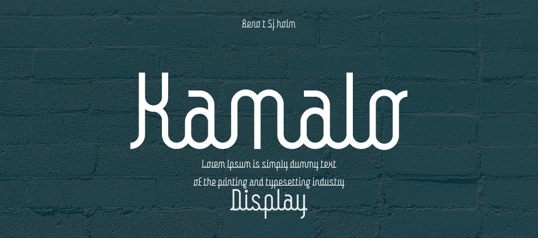 Kamalo Font Family