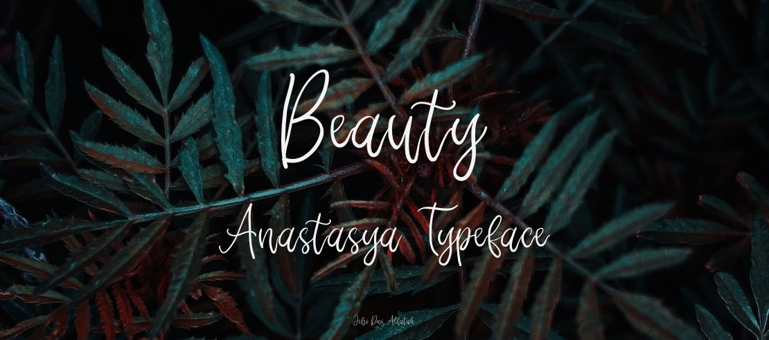 Beauty Anastasya Font