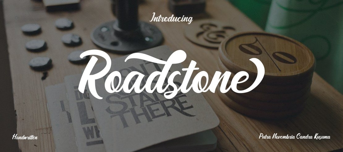 Roadstone Font