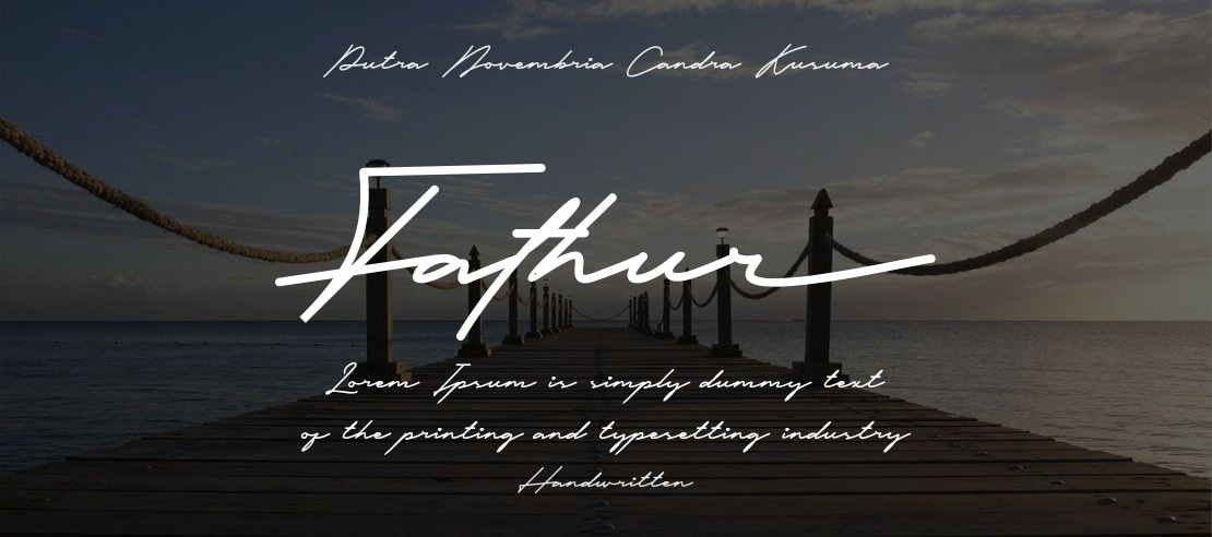 Fathur Font