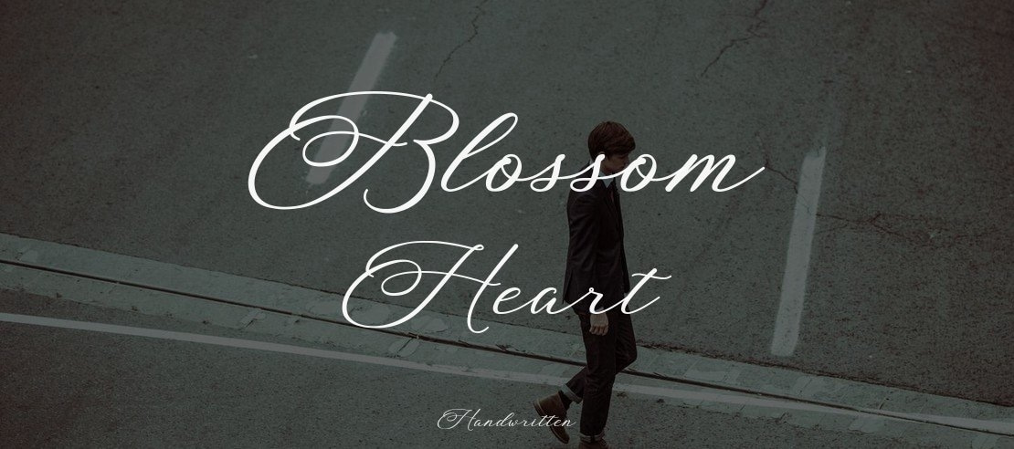 Blossom Heart Font