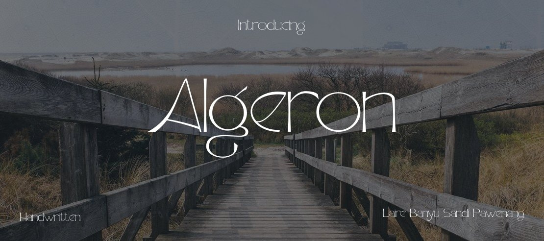 Algeron Font