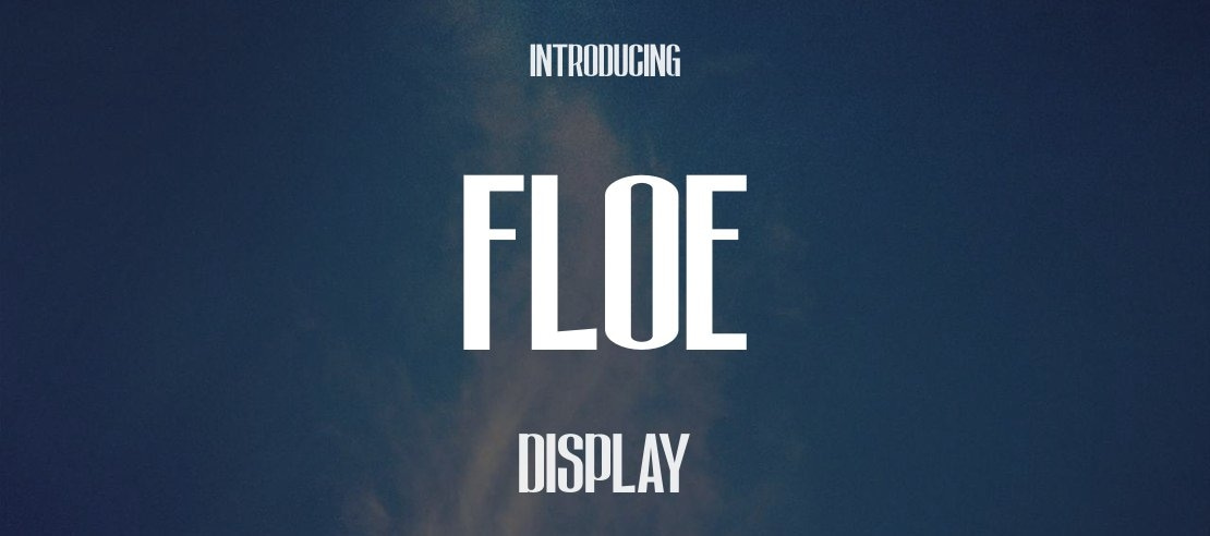 Floe Font
