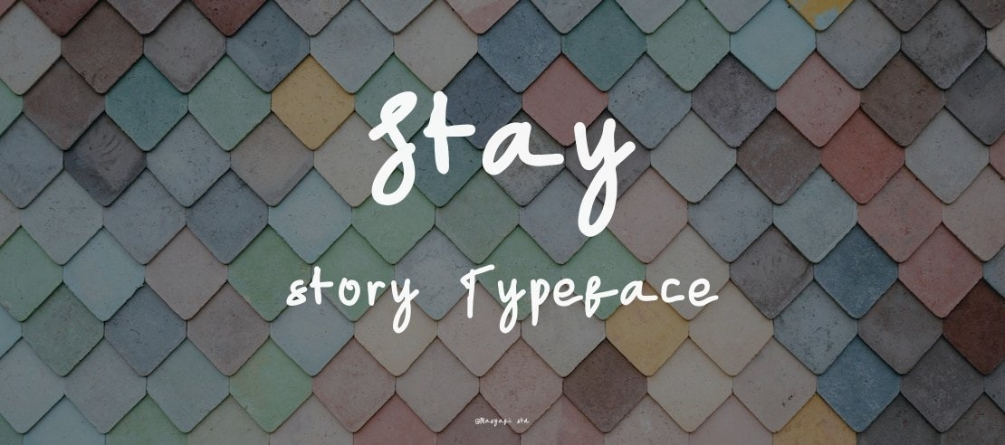 Stay story Font