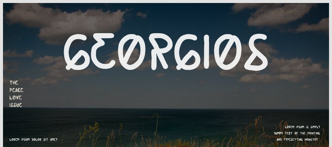 GEORGIOS Font