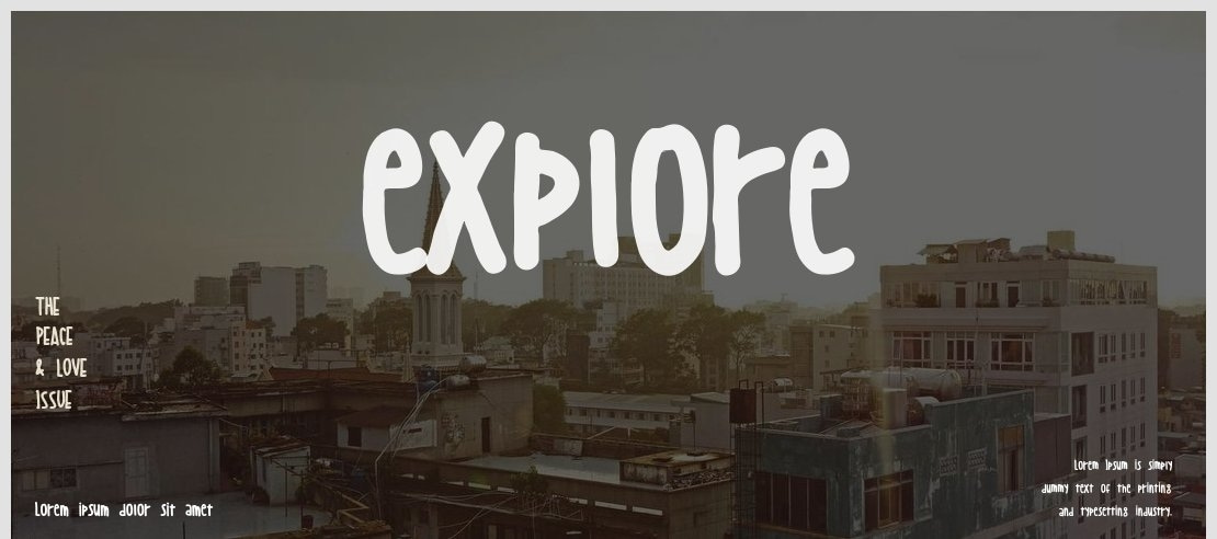 explore Font