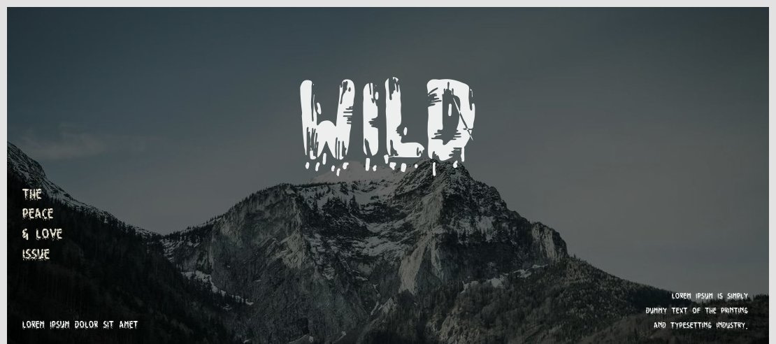 WILD Font