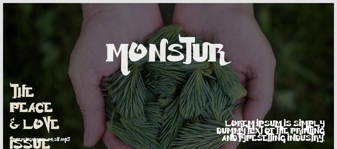 Monstur Font