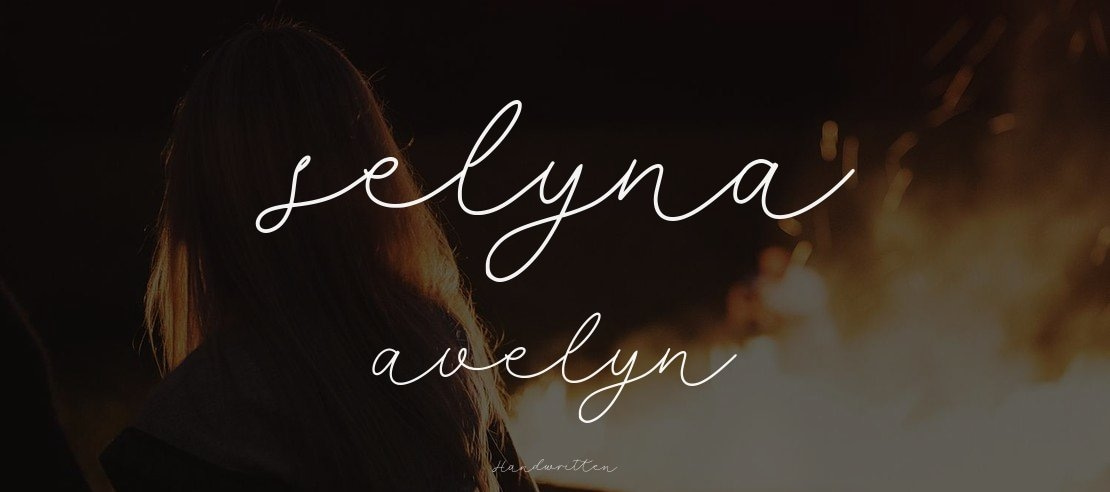 selyna avelyn Font