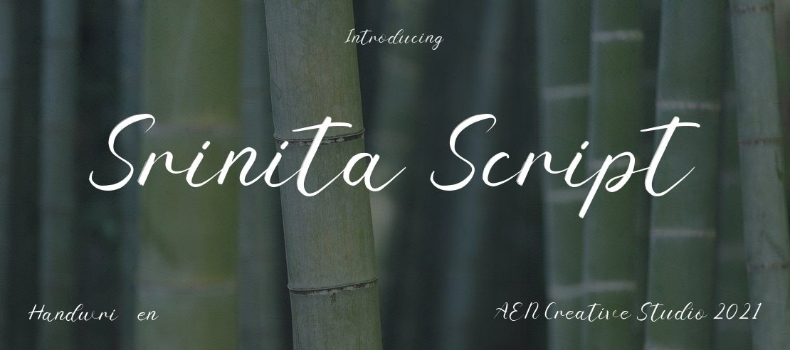 Srinita Script Font