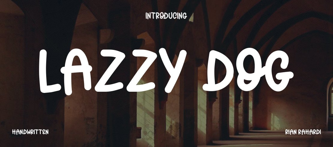 Lazzy Dog Font