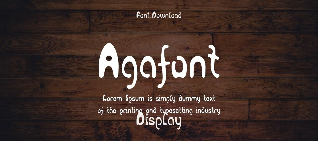 Agafont Font